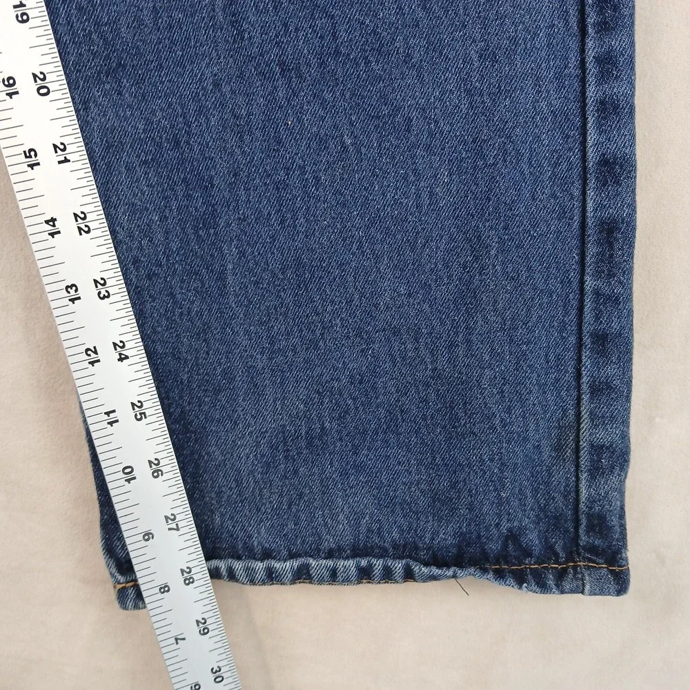 Levis 527 33x30 Mens Jeans Bootcut‎ Cowboy **Actual 32x28 ** Cool Fading FLAW
